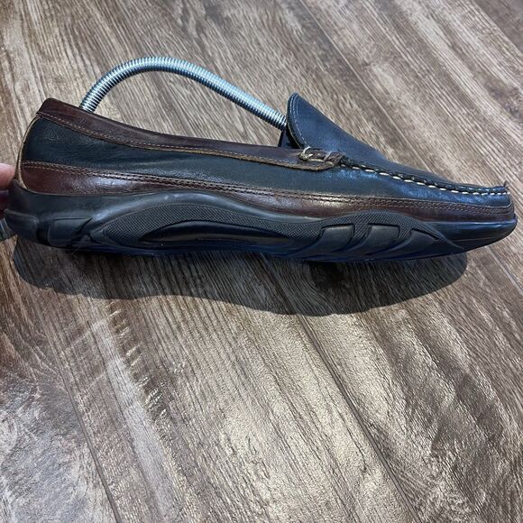 Allen Edmonds Boulder Loafers Mens Size 11 Brown Black Driving Dress Shoes main image 8